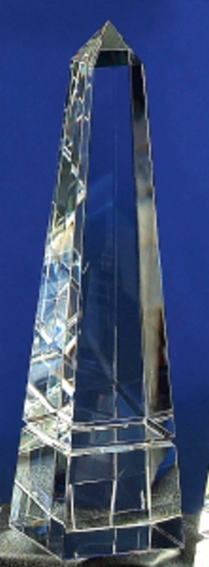 Grooved Obelisk (10")